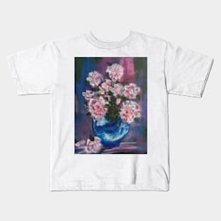 Midnight Blossoms Kids T-Shirt